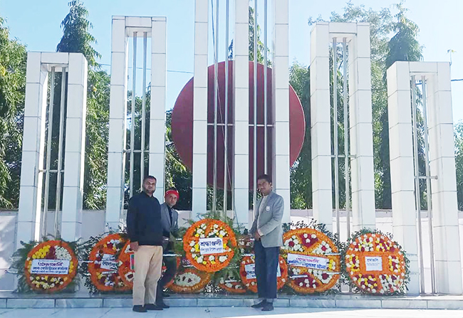 দক্ষিণ সুরমা উপজেলা প্রেসক্লাবের বিজয় দিবস পালন